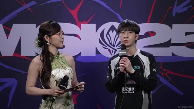 包含赛后采访HansSama：MSI输FLY很惨想复仇，下一个对手想打BLG的词条